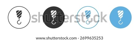 Crane icon Logo Template Design set