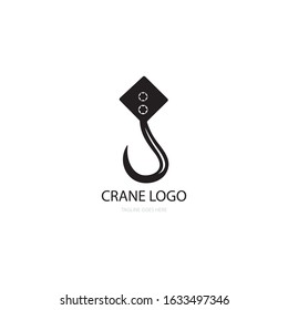 crane icon logo vector design