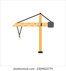 crane icon logo vector design