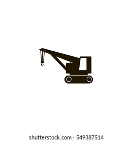 crane icon. sign design