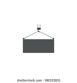 crane icon. sign design