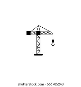 crane icon. sign design