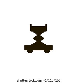 crane icon. sign design