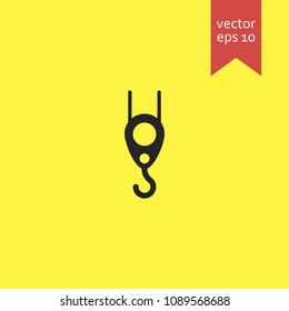 crane. crane icon. sign design. Vector EPS 10.