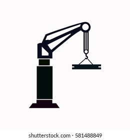 Crane  icon Vector design.