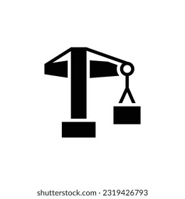 Crane icon vector design trendy