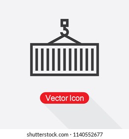 Crane Icon Vector Illustration Eps10