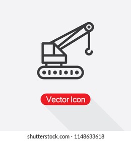 Crane Icon Vector Illustration Eps10