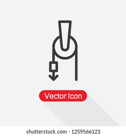 Crane Icon Vector Illustration Eps10