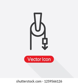Crane Icon Vector Illustration Eps10