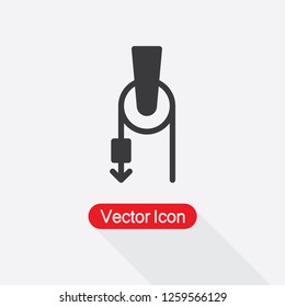 Crane Icon Vector Illustration Eps10
