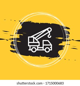 Crane Icon Vector Illustration Eps10