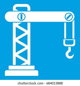 Crane icon white