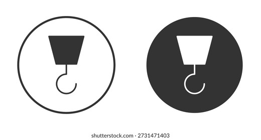 Icono de grúa. Para su diseño, logotipo. Ilustraciones vectoriales.