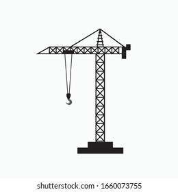 Crane isolated Symbol. Vector illustration