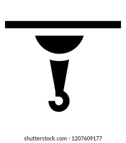 
A crane also known as lifting beam 
