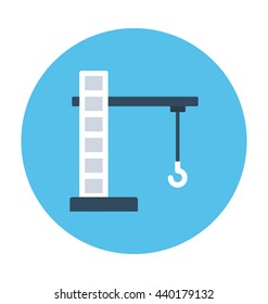 Crane Lifter Vector Icon
