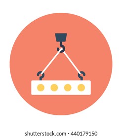 Crane Lifter Vector Icon
