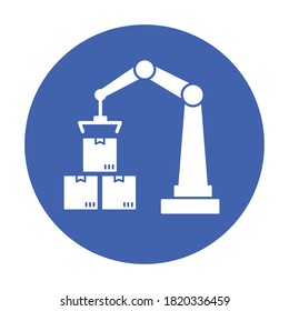 
Crane lifter Vector Icon which can easily modify or edit

