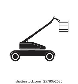 crane Lifting machine icons Vector. Illustration design