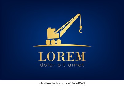 Crane Logo Stock Vector (Royalty Free) 646774063 | Shutterstock