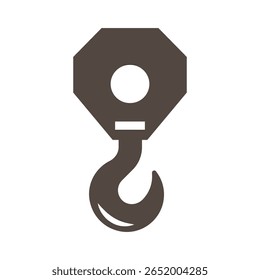 Ilustração de design de ícone de logotipo de guindaste