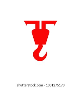 Crane logo symbol design vector template