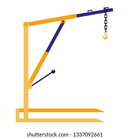 crane mechanic workshop icon