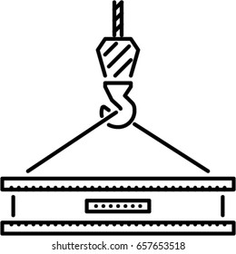 crane outline icon
