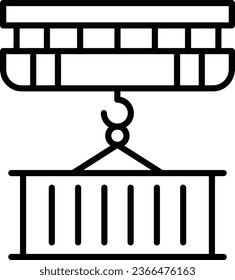 Crane Pixel Perfect Detail Icon