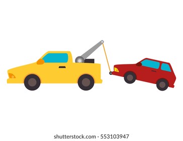crane service isolated icon