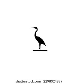 crane silhouette logo and icon