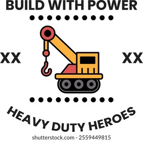 The crane is a symbol of strength and power