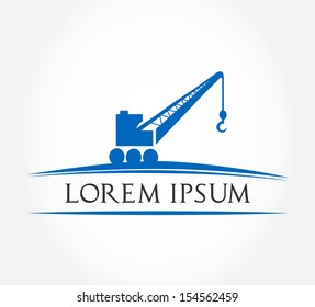 Crane symbol vector