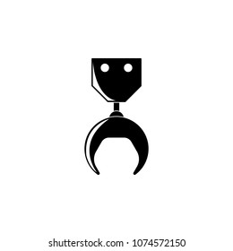 crane with tentacles icon. Element of construction tools illustration. Premium quality graphic design icon. Signs and symbols collection icon for websites, web design, mobile app on white background