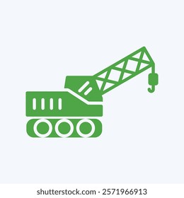 Crane trendy gorgeous creative abstract vector illustration colorful useful design.eps