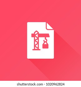 crane truck icon
