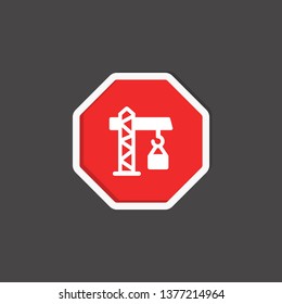 crane truck icon