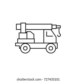 crane truck icon