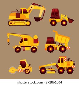 crane truck set