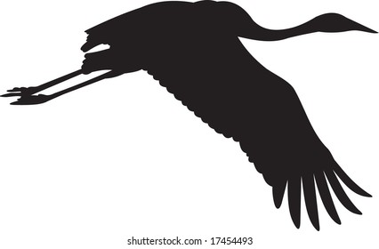 Crane, vector