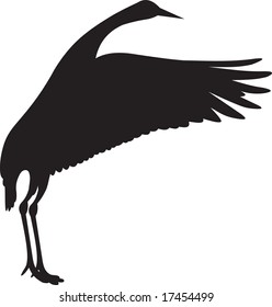 Crane, vector
