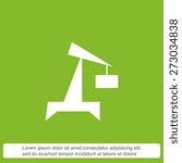 Crane vector icon