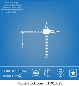crane vector icon