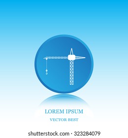 crane vector icon