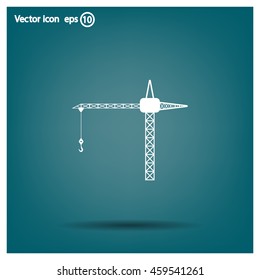 crane vector icon