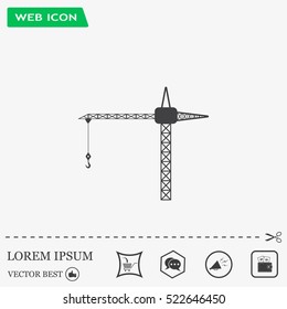 crane vector icon
