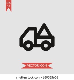Crane vector icon, illustration symbol