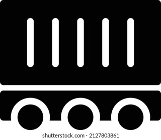 ilustración de grúa Vector sobre un fondo transparente. Símbolos de calidad premium. Icono vector glifos para concepto y diseño gráfico.