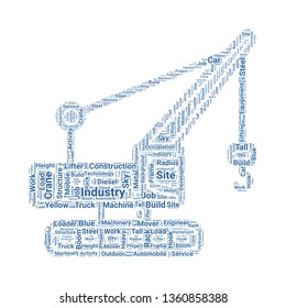 crane word cloud. tag cloud about crane.